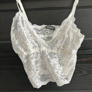 Cosabella Ivory Lace Bralette and Panties